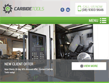 Tablet Screenshot of carbidetool.com.au